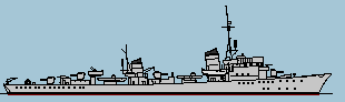 Profile drawing of Flottentorpedoboot T34