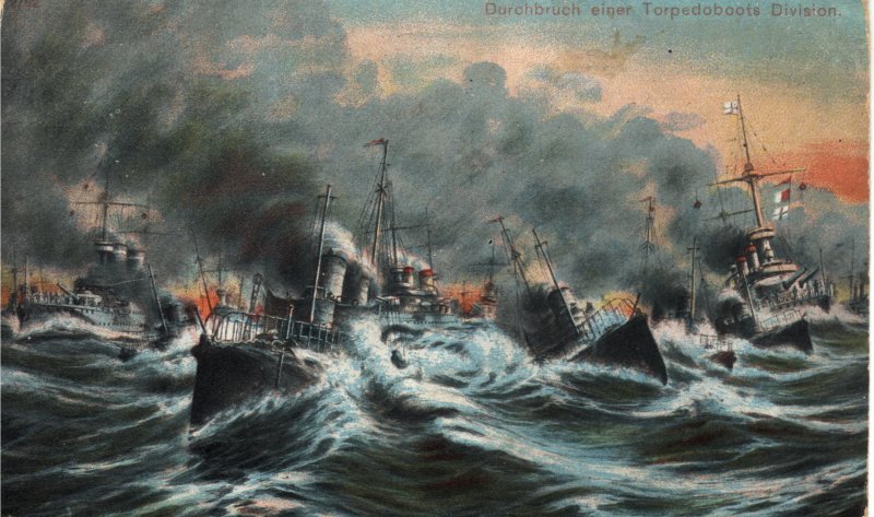 Grosses Torpedoboot 1898 Attack
