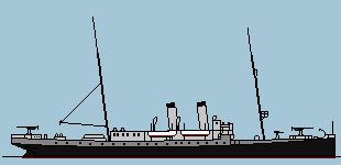 Profile drawing of Prinz Sigismund