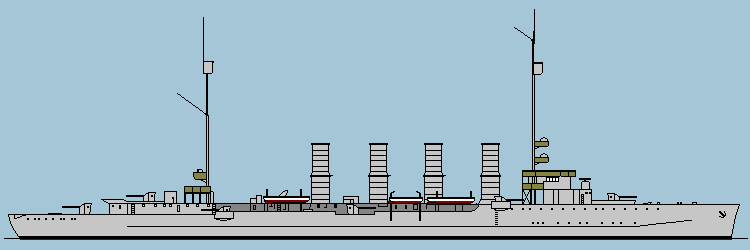 Profile drawing of Breslau