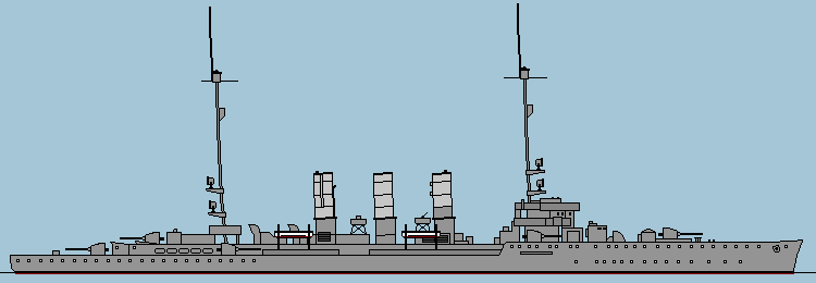Profile drawing of Graudenz