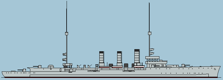 Profile drawing of Magdeburg II