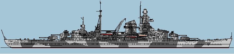 Profile of Admiral Hipper
